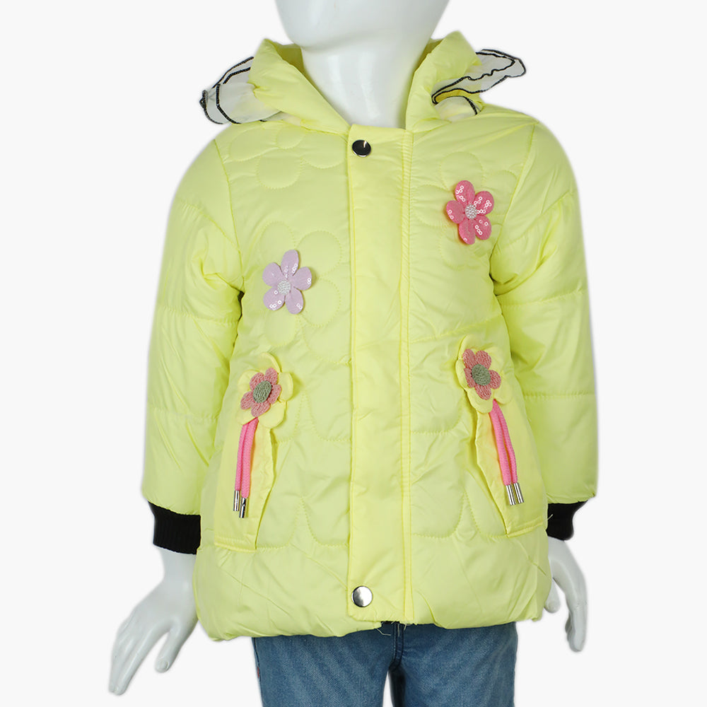 Girls Jacket - Light Yellow, Girls Jackets, Chase Value, Chase Value