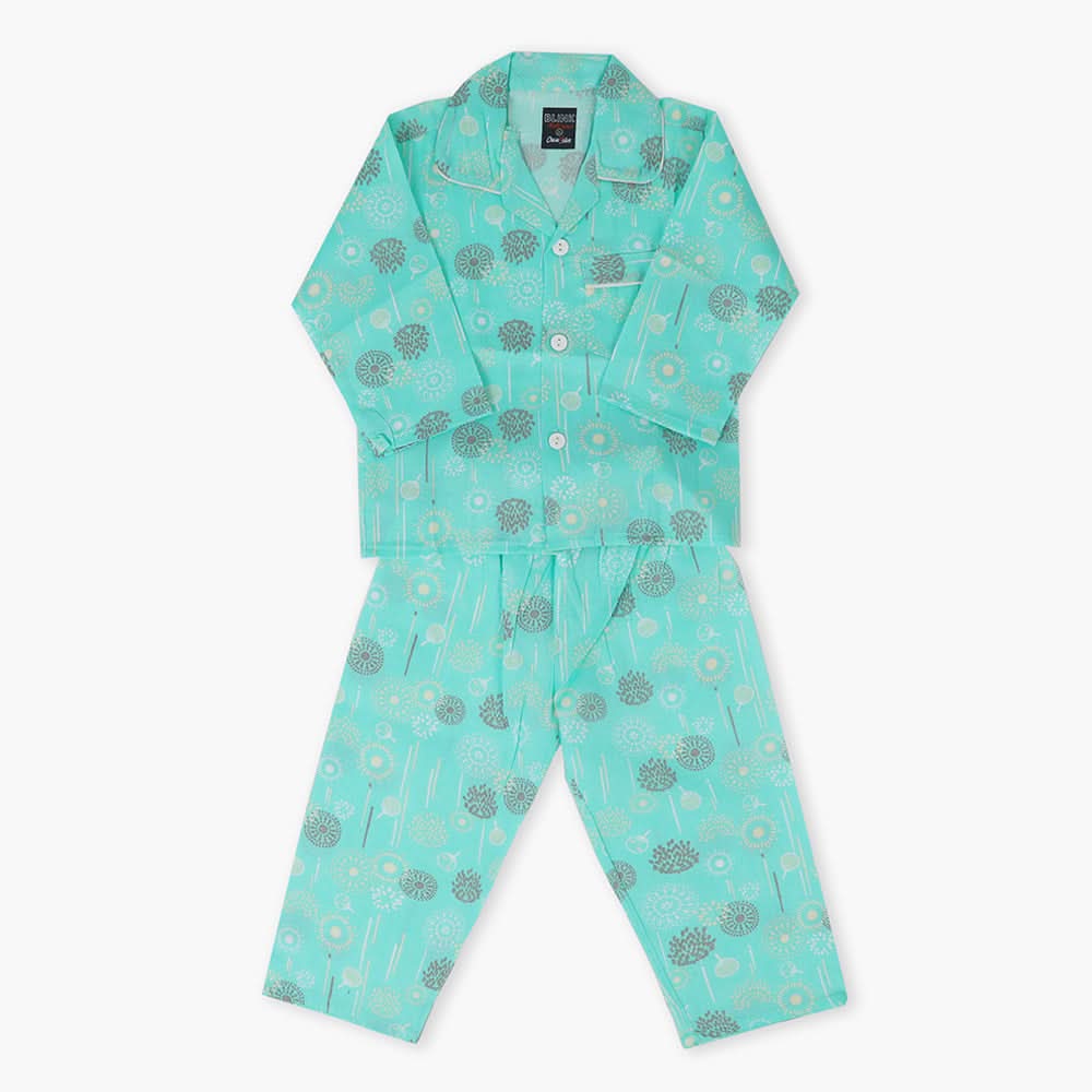Girls Night Suit - Green, Girls Suits, Chase Value, Chase Value