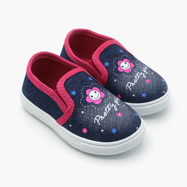 Girls Canvas Shoes - Dark Pink, Girls Sneakers & Shoes, Chase Value, Chase Value