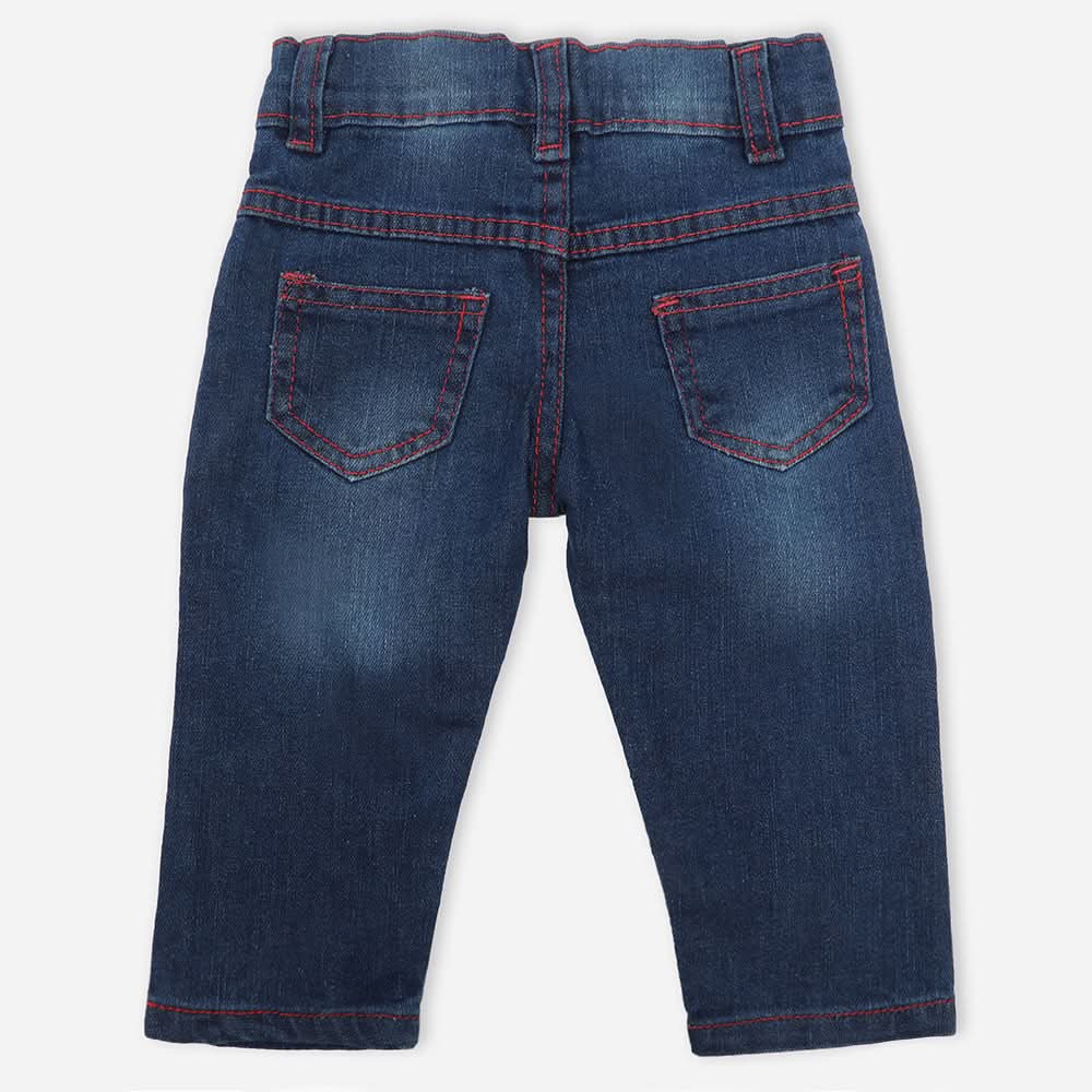 Newborn Girls Pant Denim - Blue, Newborn Girls Shorts Skirts & Pants, Chase Value, Chase Value