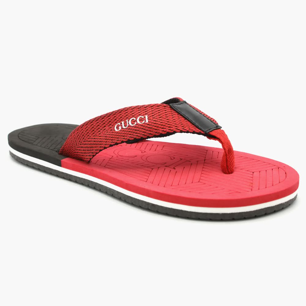 Men's Slippers - Red, Men's Slippers, Chase Value, Chase Value