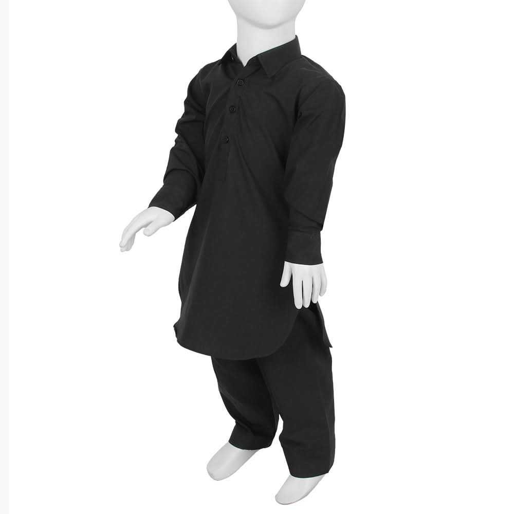 Boys Shalwar Kameez - Black, Boys Shalwar Kameez, Chase Value, Chase Value