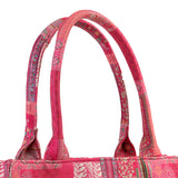 Women's Canvas Stylish Tote Bag - Pink, Women Bags, Chase Value, Chase Value