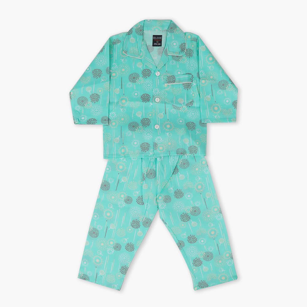 Girls Night Suit - Green, Girls Suits, Chase Value, Chase Value