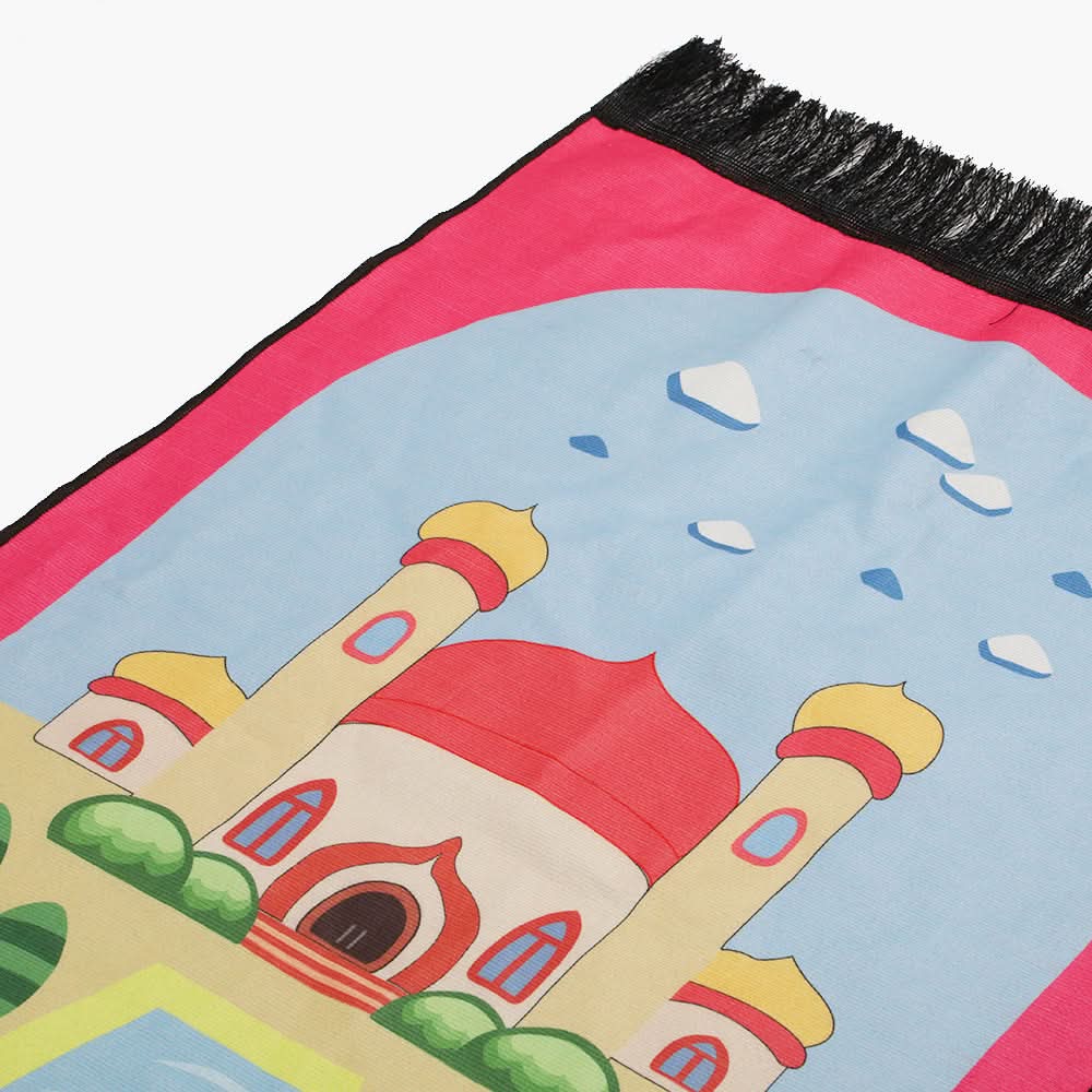 Kids Ja-e-Namaz (Prayer Mat) - Pink, Mats, Chase Value, Chase Value