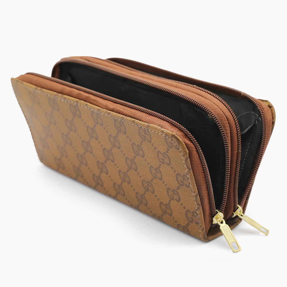 Women's Clutch - Dark Brown, Women Clutches, Chase Value, Chase Value