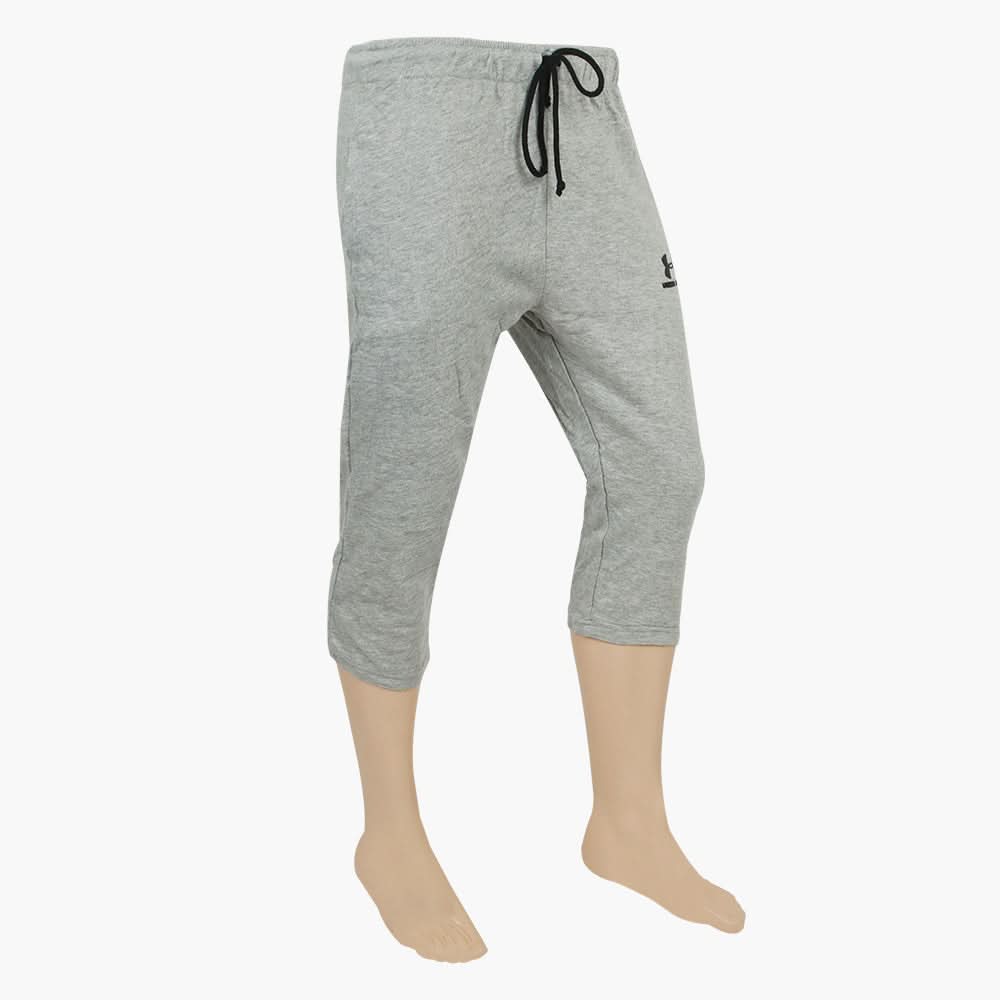 Men's Terry 3QTR Trouser - Grey, Men's Shorts, Chase Value, Chase Value