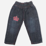 Newborn Girls Pant Denim - Blue, Newborn Girls Shorts Skirts & Pants, Chase Value, Chase Value