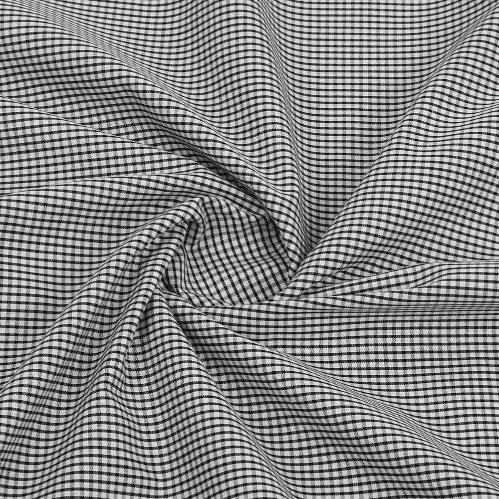 Men's Cotton Shirting Fabric - Black, Men's Unstitched Fabric, Chase Value, Chase Value