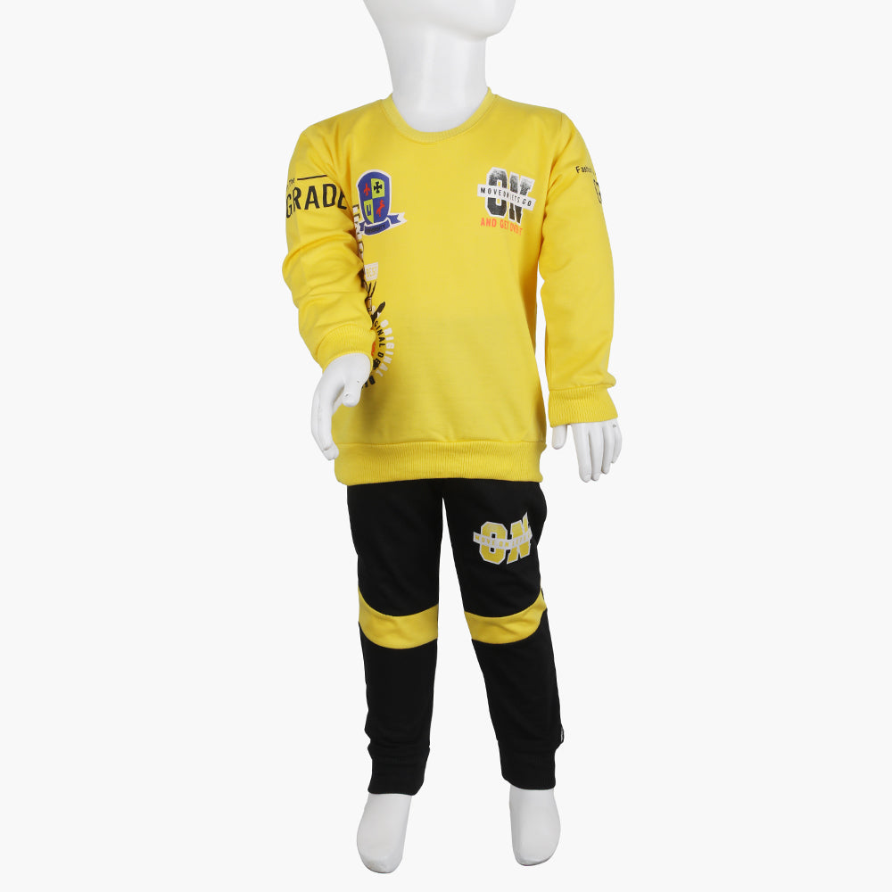 Boys Full Sleeves Suit - Yellow, Boys Sets & Suits, Chase Value, Chase Value