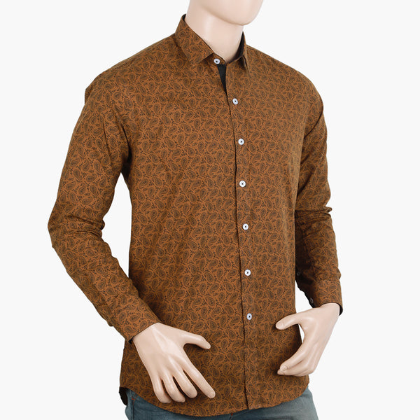 Men's Casual Shirt - Brown, Mens T-Shirts, Chase Value, Chase Value