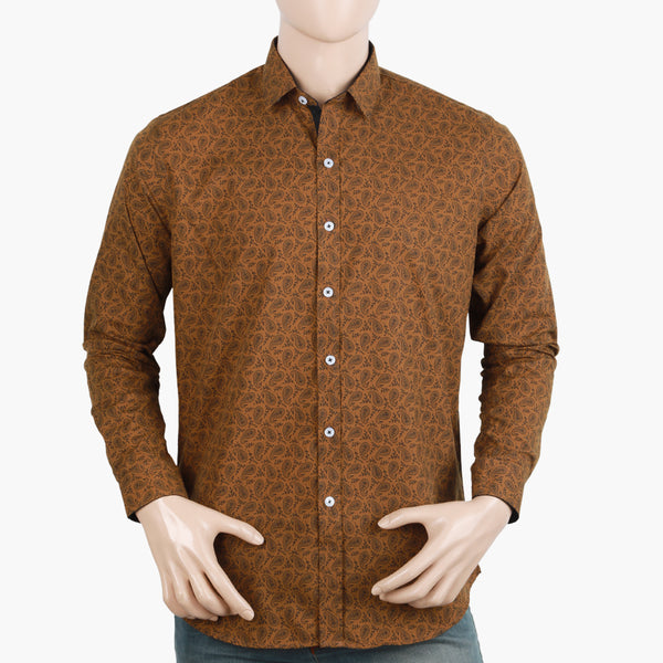 Men's Casual Shirt - Brown, Mens T-Shirts, Chase Value, Chase Value