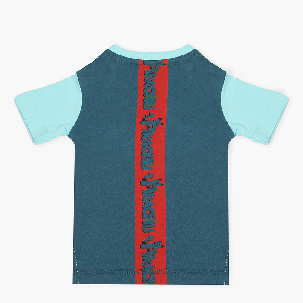 Eminent Newborn Boys Half Sleeves T-Shirt - Sky Blue, Newborn Boys Shirts & T-Shirts, Eminent, Chase Value