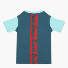 Eminent Newborn Boys Half Sleeves T-Shirt - Sky Blue, Newborn Boys Shirts & T-Shirts, Eminent, Chase Value
