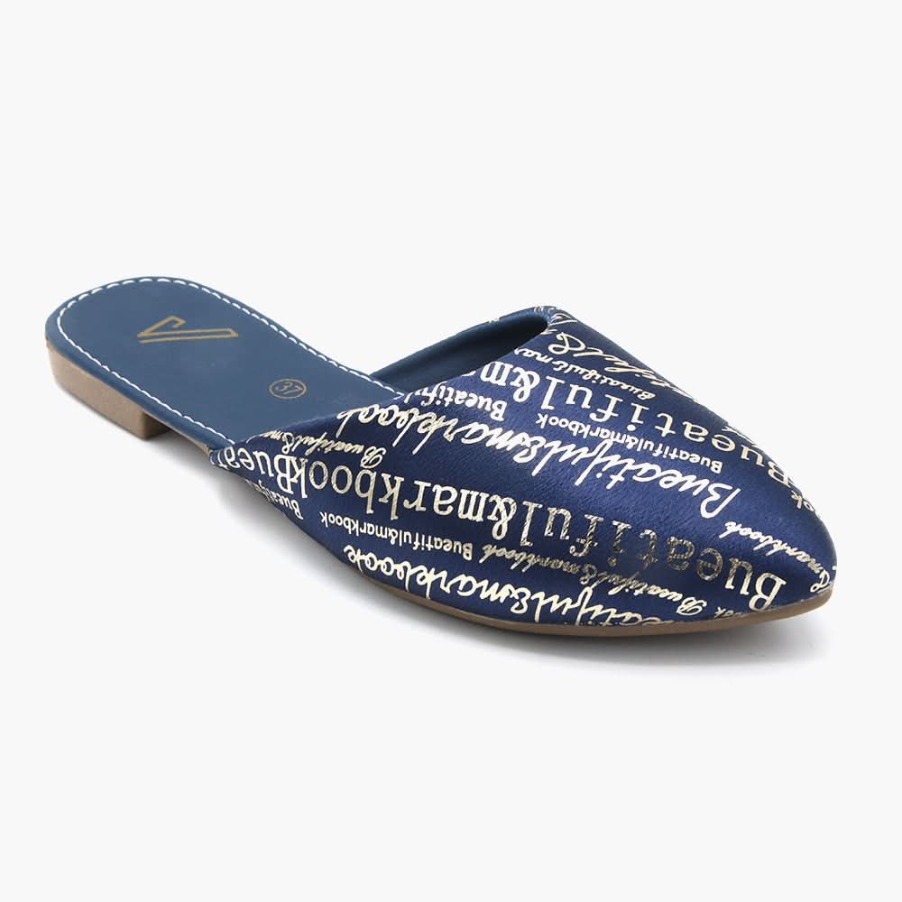Women's Banto Slipper - Blue, Women Slippers, Chase Value, Chase Value