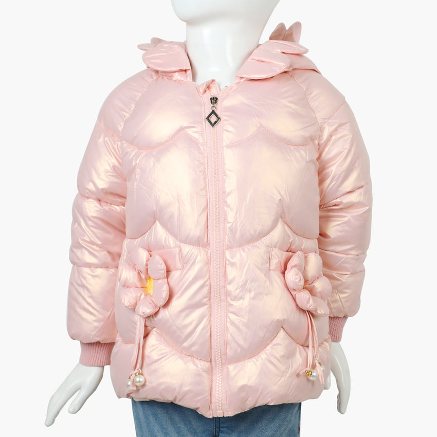 Girls Jacket - Baby Pink, Girls Jackets, Chase Value, Chase Value