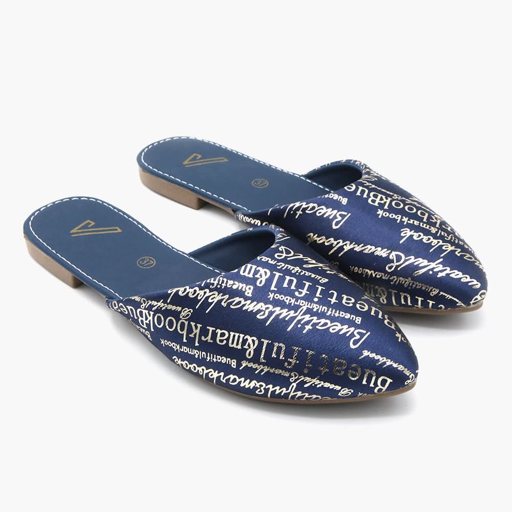 Women's Banto Slipper - Blue, Women Slippers, Chase Value, Chase Value