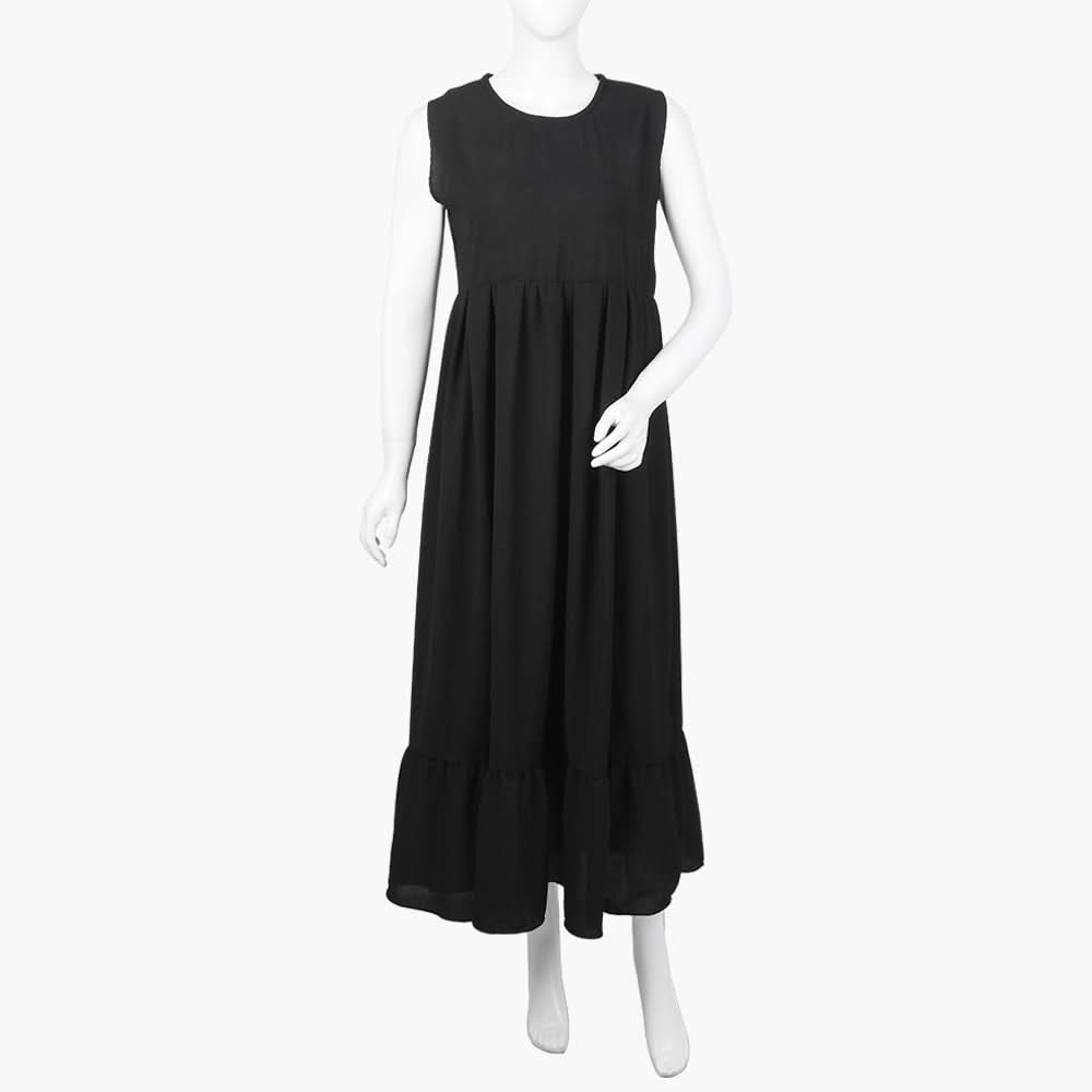 Women's Plain Maxi With Top - Yellow, Women T-Shirts & Tops, Chase Value, Chase Value