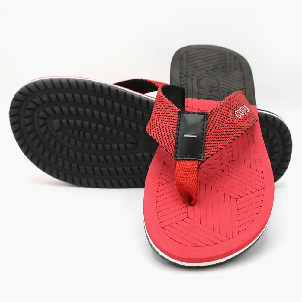 Men's Slippers - Red, Men's Slippers, Chase Value, Chase Value