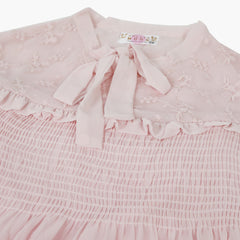 Girls Woven Top - Pink, Girls Tops, Chase Value, Chase Value