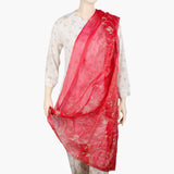 Women's Masoori Zari Dupatta - Dark Pink, Women Dupatta, Chase Value, Chase Value
