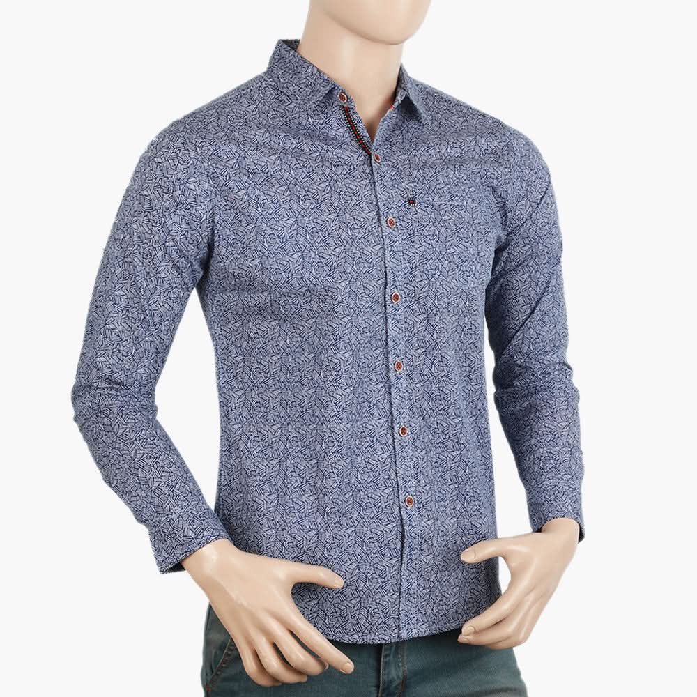 Men's Casual Shirt - Blue, Men's Shirts, Chase Value, Chase Value