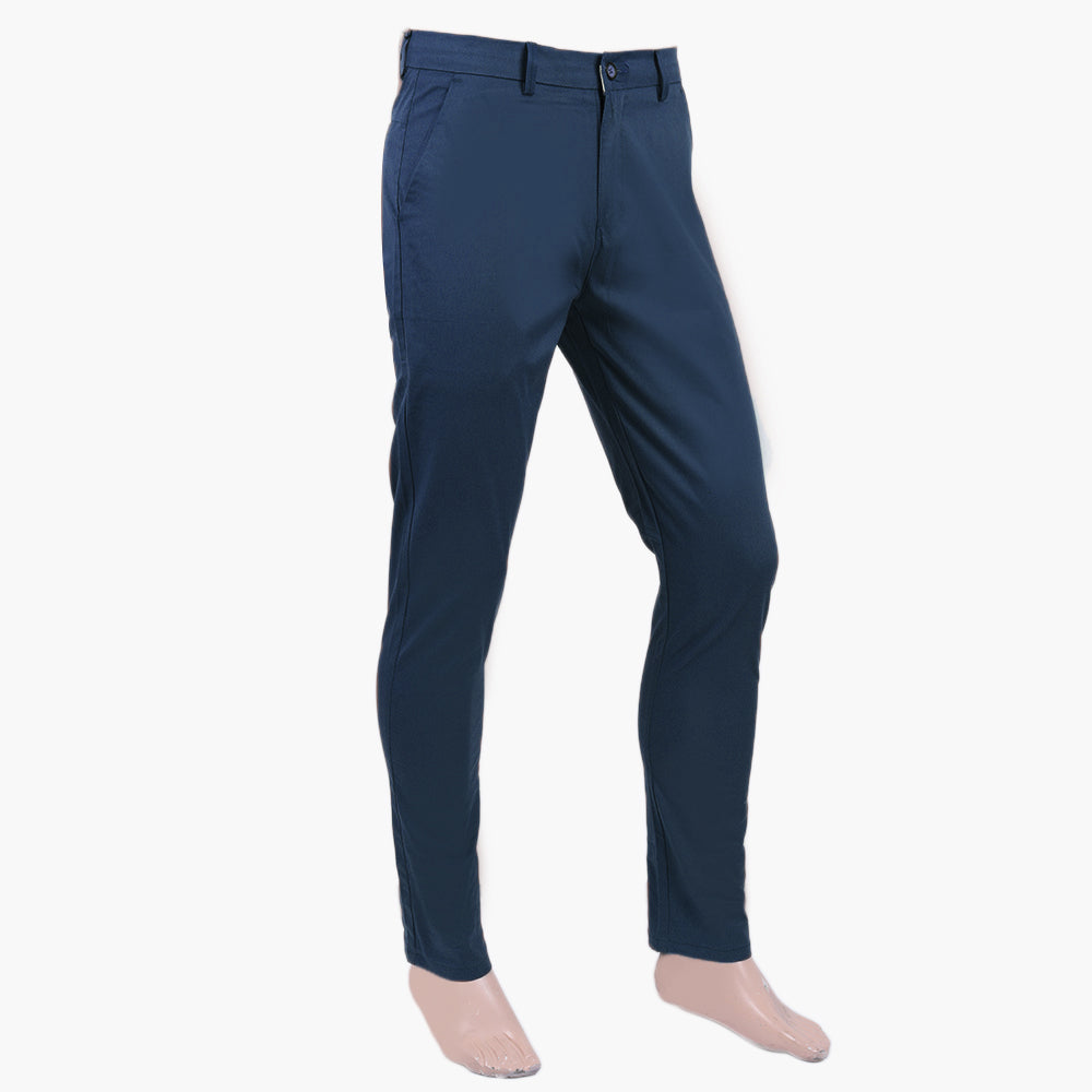 Men's Cotton Chino Pant - Navy Blue, Men's Casual Pants & Jeans, Chase Value, Chase Value
