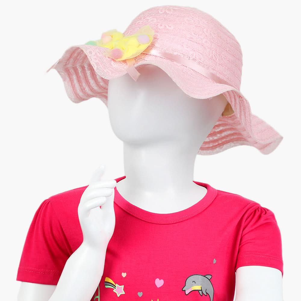 Girls Hat - Pink, Girls Caps & Hats, Chase Value, Chase Value