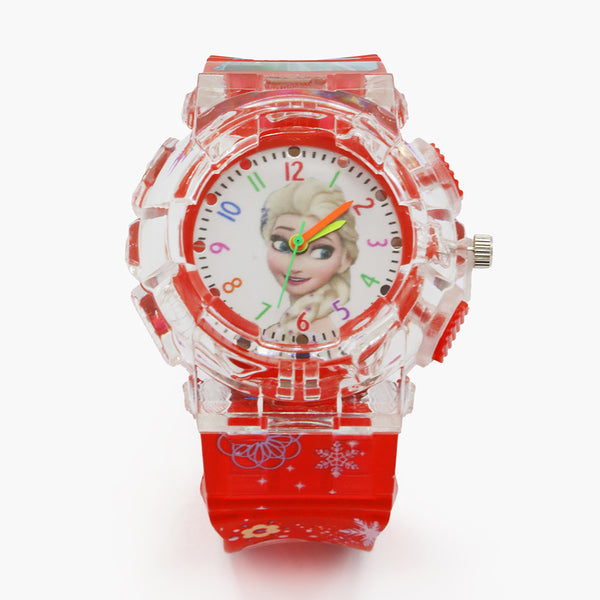 Girls Analog Watch Disco Light - Red, Girls Watches, Chase Value, Chase Value