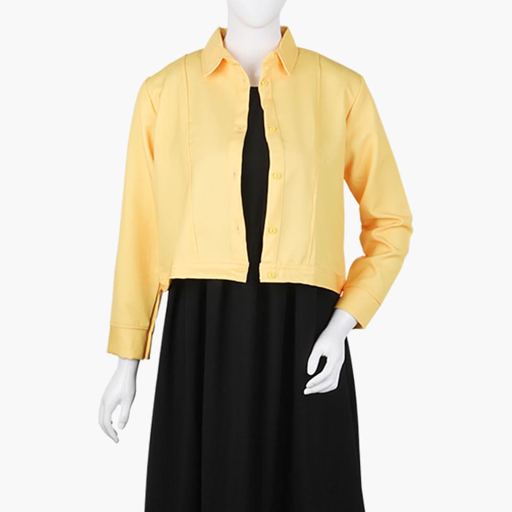 Women's Plain Maxi With Top - Yellow, Women T-Shirts & Tops, Chase Value, Chase Value
