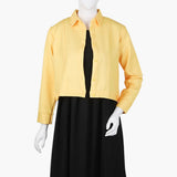 Women's Plain Maxi With Top - Yellow, Women T-Shirts & Tops, Chase Value, Chase Value