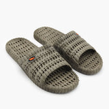 Rubber Bath Slipper - Beige, Men's Slippers, Chase Value, Chase Value