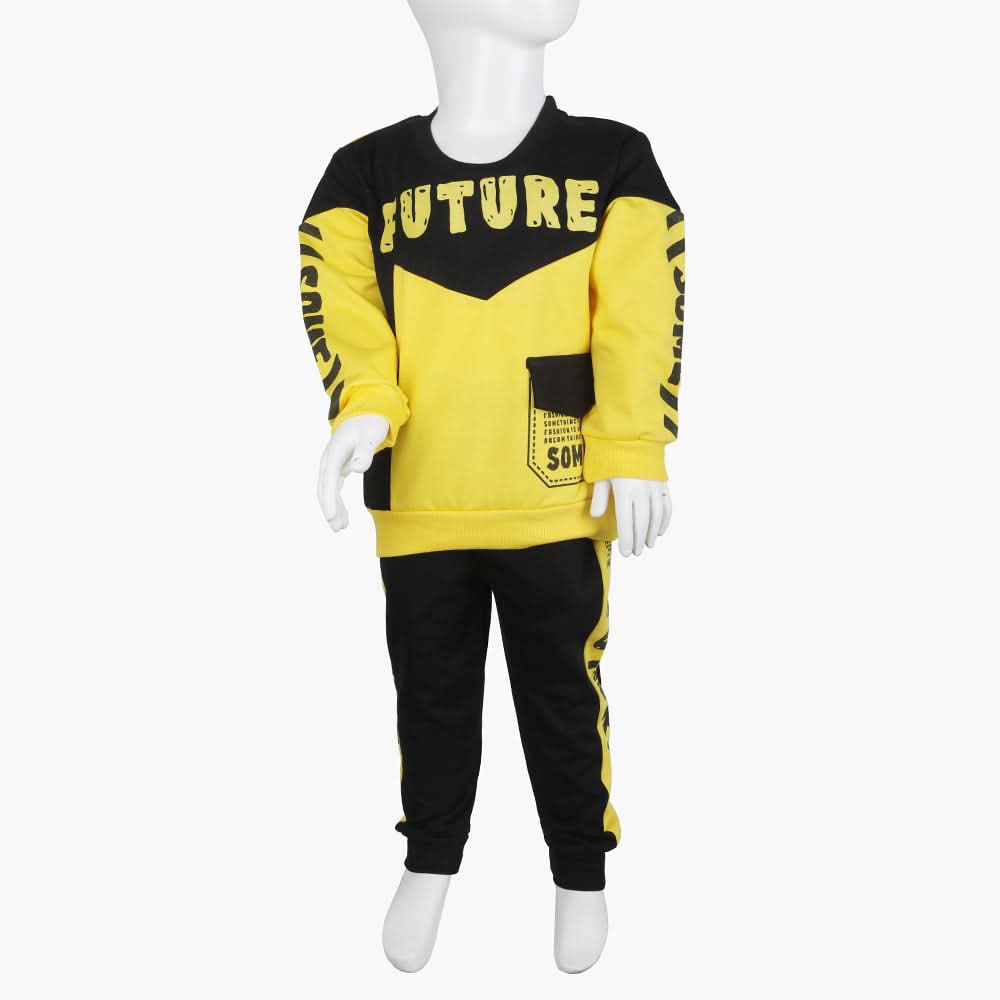 Boys Full Sleeves Suit - Yellow, Boys Sets & Suits, Chase Value, Chase Value