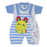 Newborn Boys Half Sleeves Romper - Blue, Newborn Boys Rompers, Chase Value, Chase Value