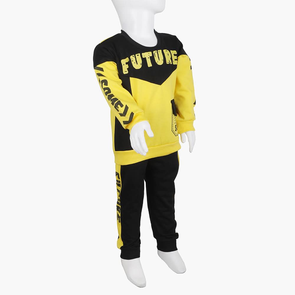 Boys Full Sleeves Suit - Yellow, Boys Sets & Suits, Chase Value, Chase Value