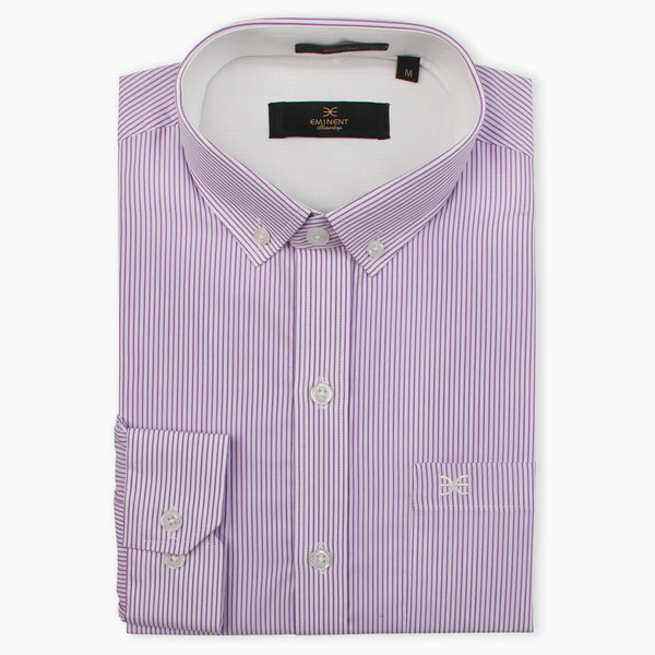 Eminent Men's Stripe Shirt - Light Purple, Men's Shirts, Eminent, Chase Value