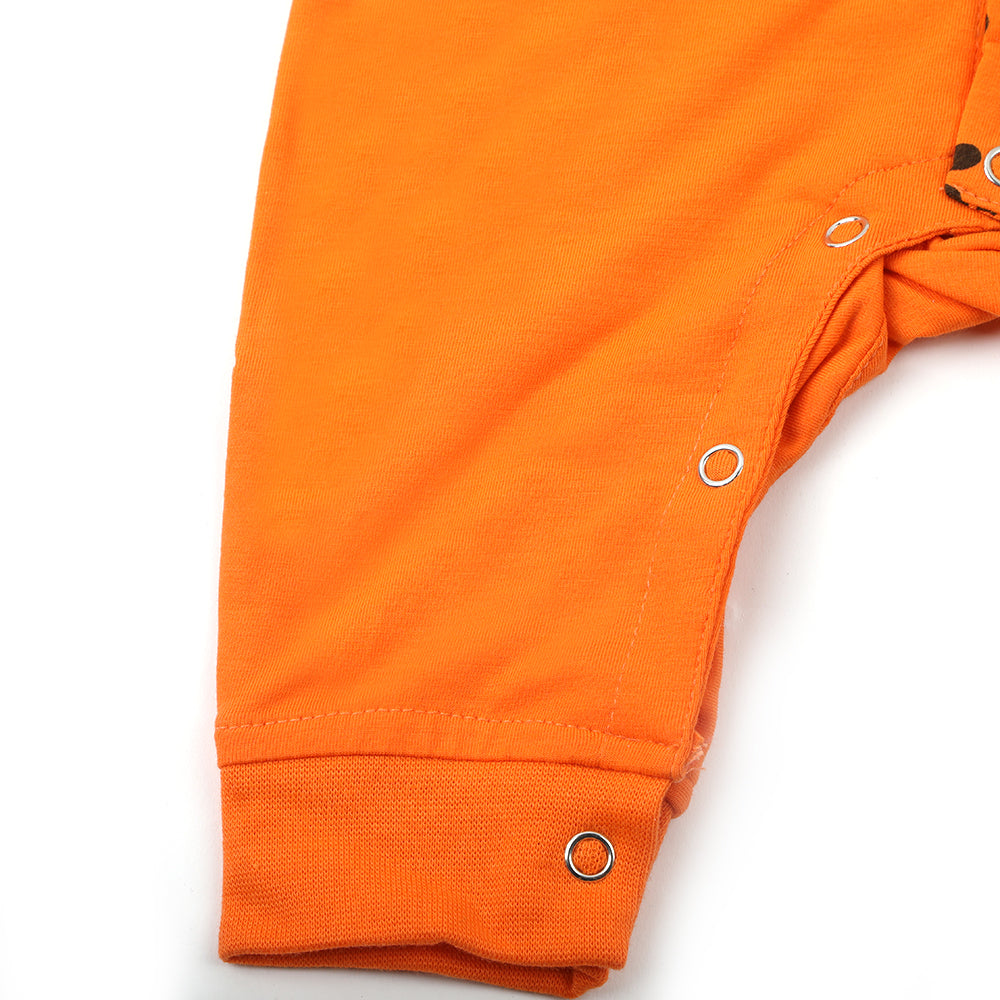 Newborn Boys Romper - Orange, Newborn Boys Rompers, Chase Value, Chase Value