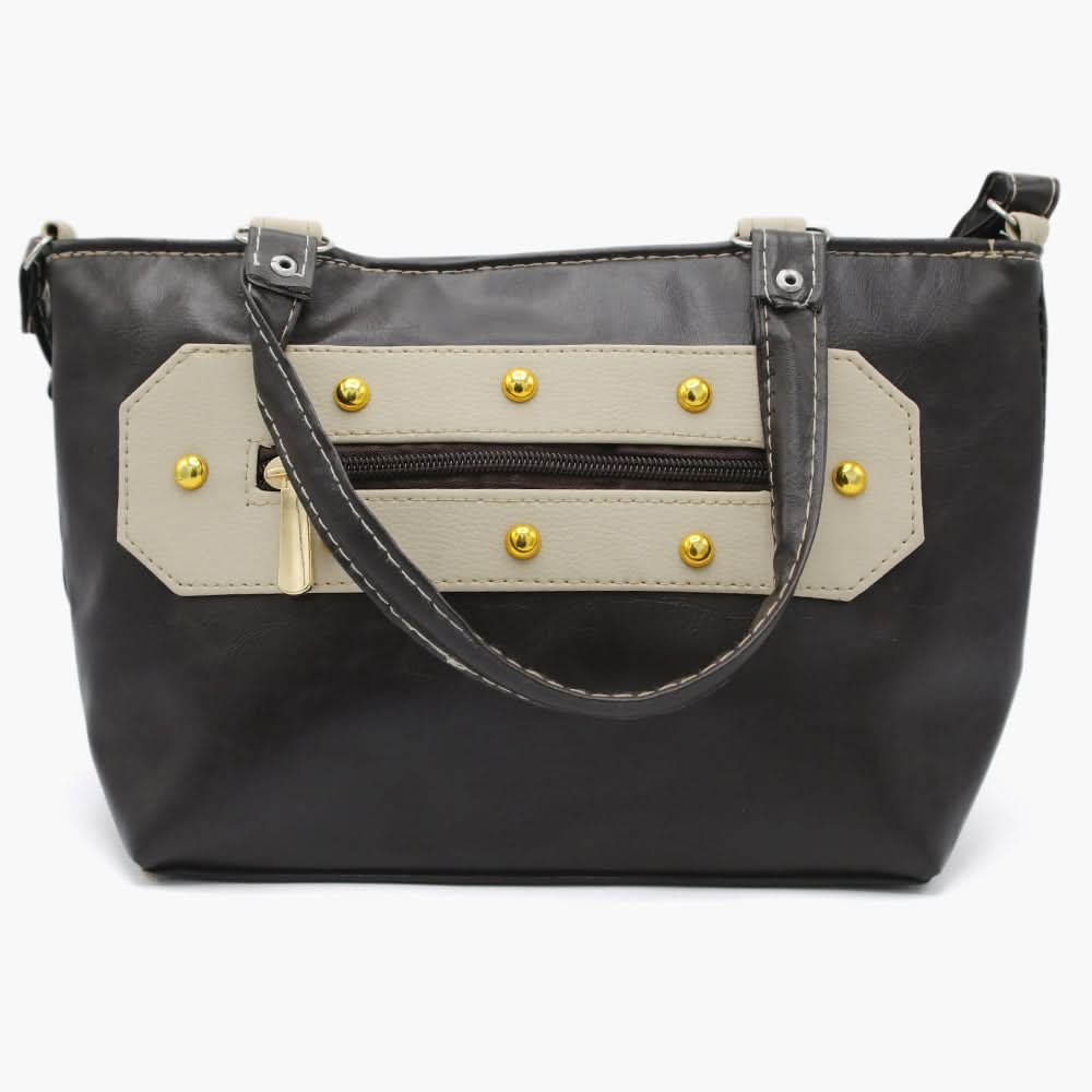 Women's Handbag - Dark Brown, Women Bags, Chase Value, Chase Value