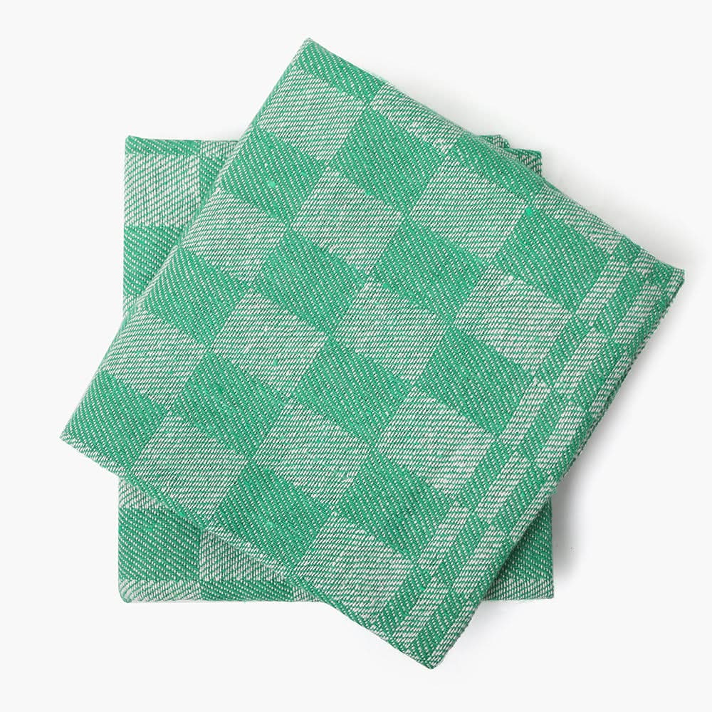 Roti Roman Bread Cover 2Pcs Set - Green, Kitchen Accessories, Chase Value, Chase Value