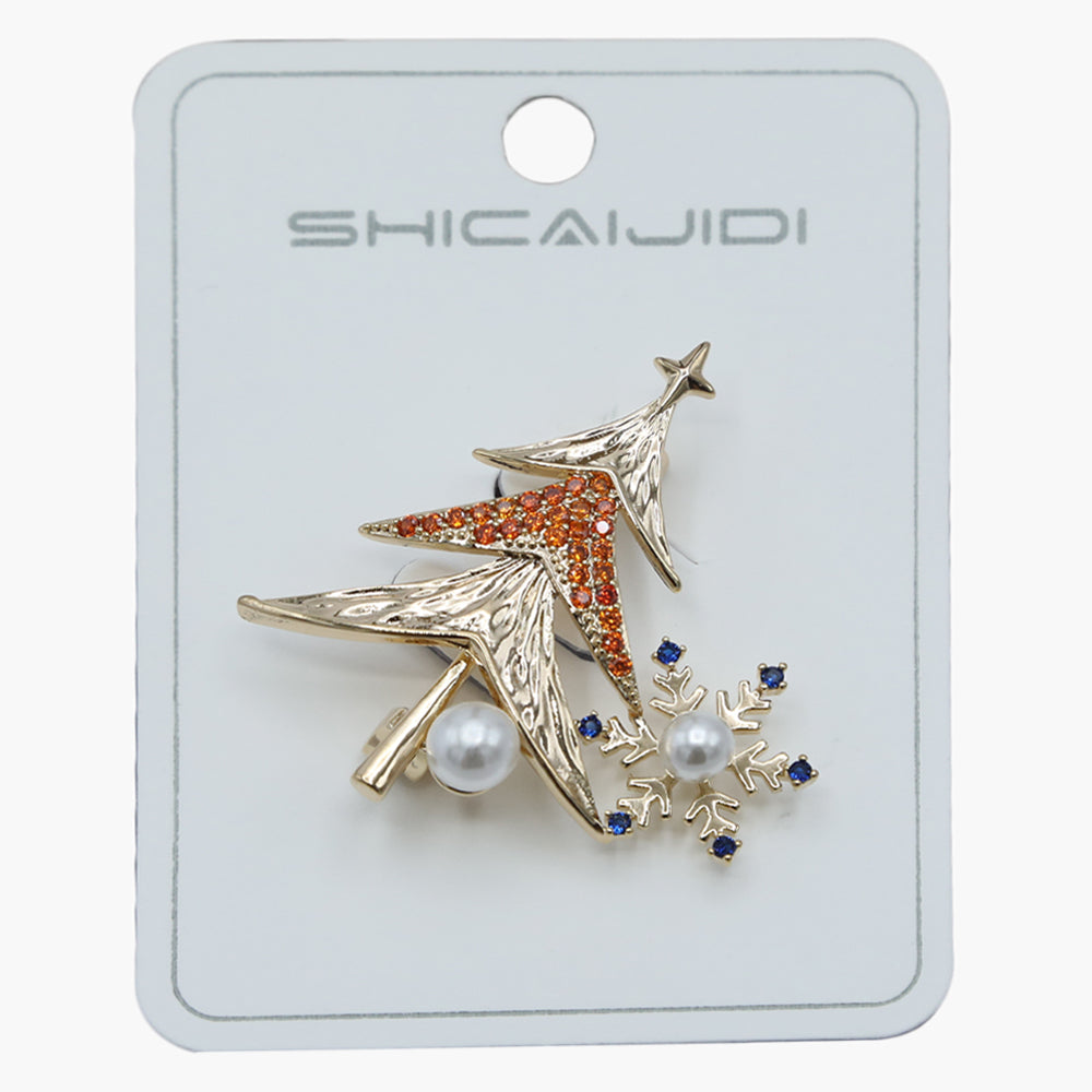 Broaches - Golden, Women Scarf Pins & Brooches, Chase Value, Chase Value