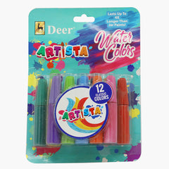 Deer Water Color 12Pcs - Multi, Coloring Tools, Deer, Chase Value