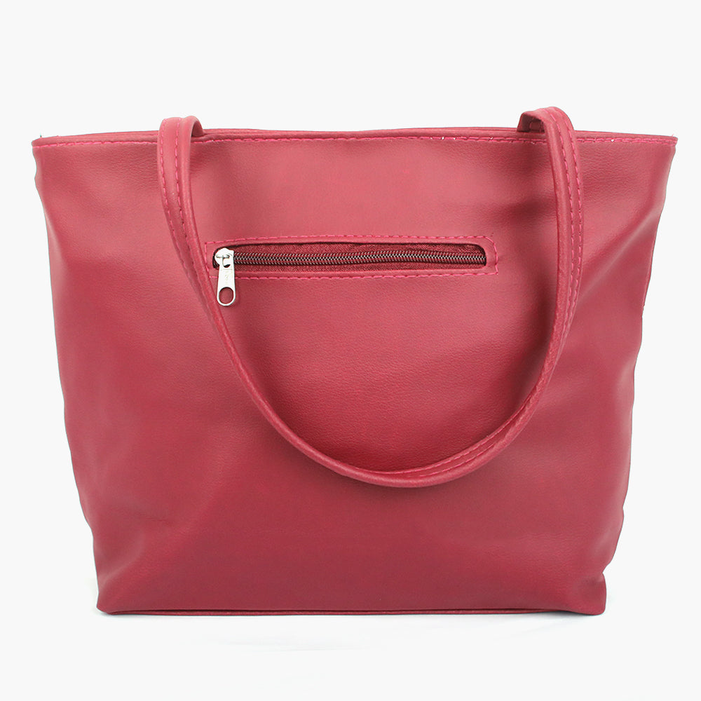 Women's Hand Bag - Maroon, Women Bags, Chase Value, Chase Value