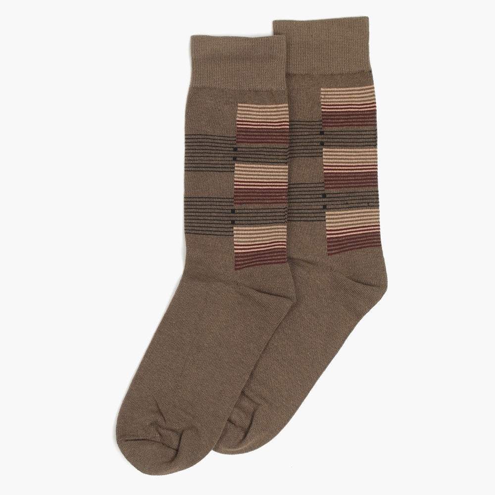 Eminent Men's Lycra Socks - Brown, Men's Socks, Eminent, Chase Value