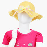 Girls Hat - Yellow, Girls Caps & Hats, Chase Value, Chase Value