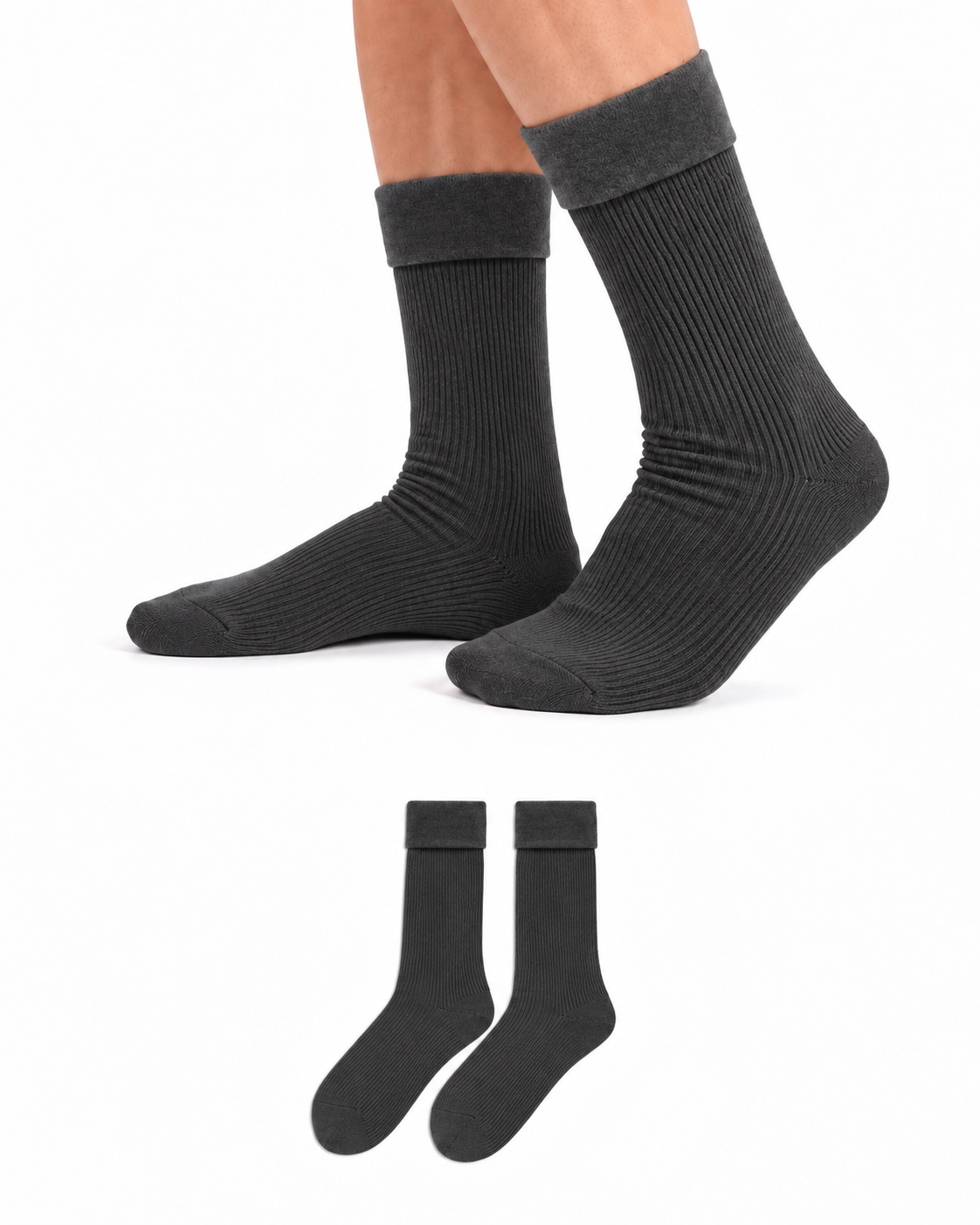 Men's Woolen Socks - Pack of 2, Men's Socks, Chase Value, Chase Value