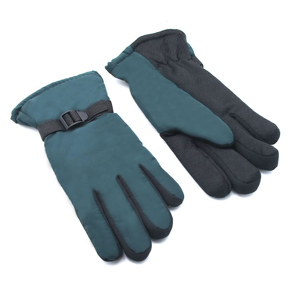 Winter Gloves For Kids - Green, Boys Caps & Gloves, Chase Value, Chase Value