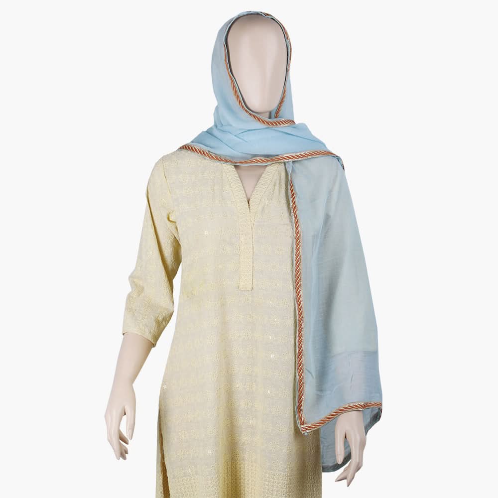 Women's Scarf - Light Blue, Women Shawls & Scarves, Chase Value, Chase Value
