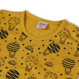 Valuable Newborn Girls Half Sleeves Romper - Yellow, Newborn Girls Rompers, Chase Value, Chase Value