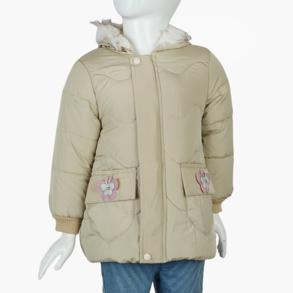 Girls Jacket - Beige, Girls Jackets, Chase Value, Chase Value