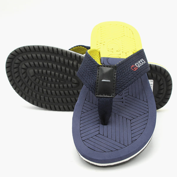 Men's Slippers - Navy Blue, Men's Slippers, Chase Value, Chase Value